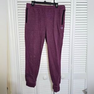 Champion Men's L Maroon Jogger Pants